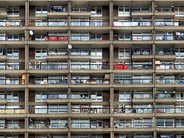 Trellick Tower, London  trellick tower stock pictures, royalty-free photos & images