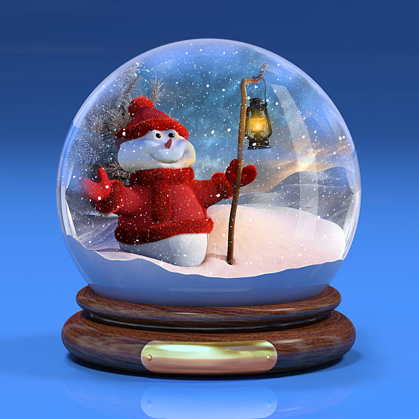 istock Christmas glass ball 119466673