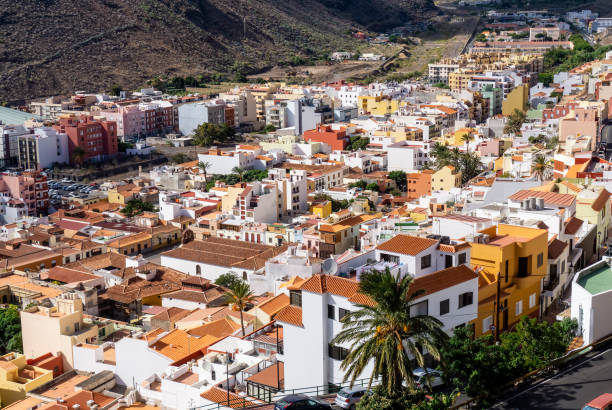Capital San Sebastián on the Canary Island La Gomera