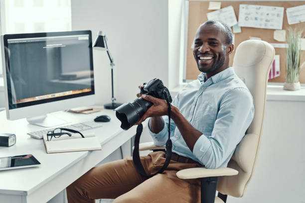 istock Happy young African man 1194667041