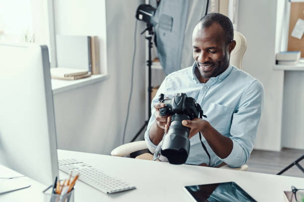 istock Happy young African man 1194667605
