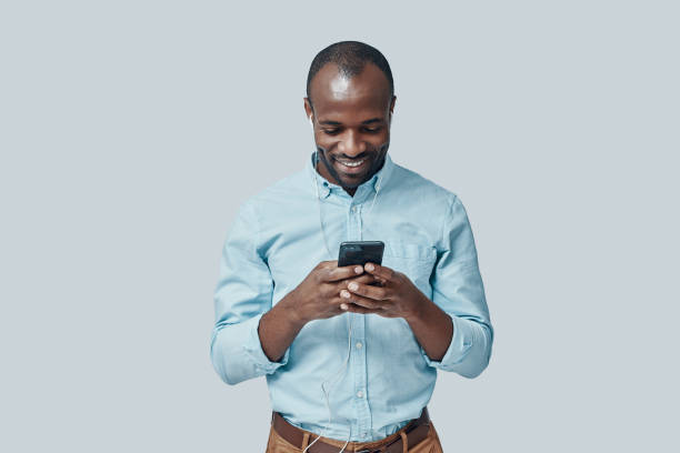 istock Happy young African man 1194667699