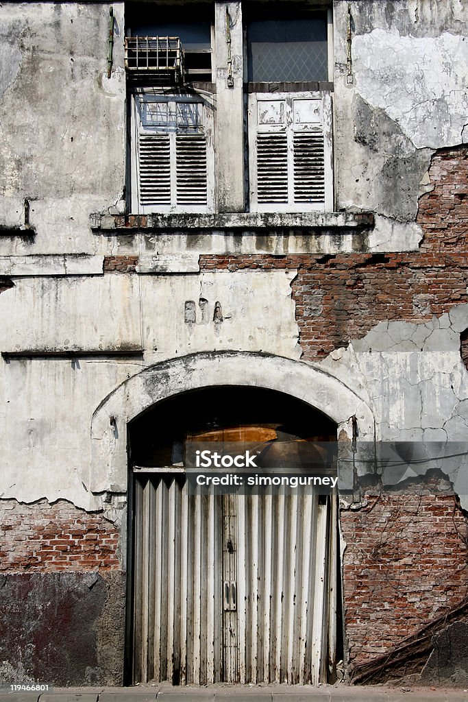 Джакарта покинутых старое здание Индонезия - Стоковые фото Азия роялти-фри