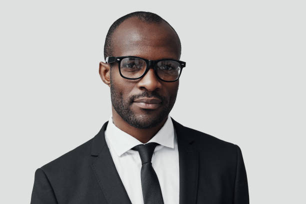 istock Confident young African man in formalwear 1194668474