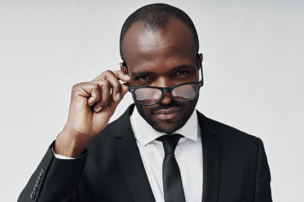 istock Confident young African man in formalwear 1194669155
