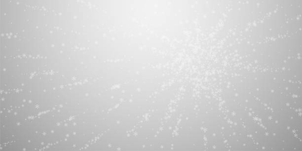 istock Beautiful glowing snow Christmas background. Subtl 1194669261