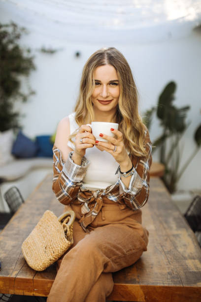 istock Happy beautiful woman 1194669816