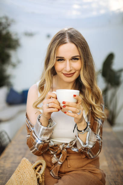 istock Happy beautiful woman 1194672401