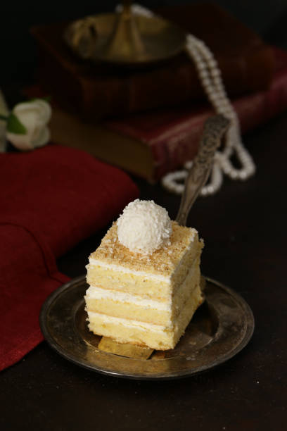 istock piece of coconut cake 1194675810