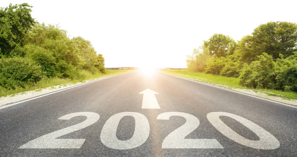 istock Happy New Year Background. Start in 2020 1194697297