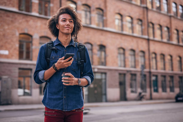 istock Hipster man in the city 1194706668