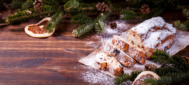 istock Christmas pastries Dresdnen Stollen 1194707376