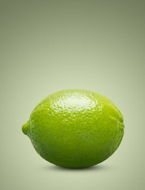 istock Perfect green lime on green with clipping path 1194709122