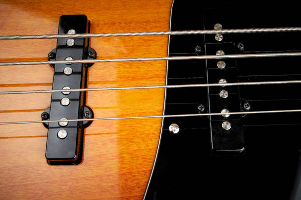 istock Colored electric bass body 1194709878