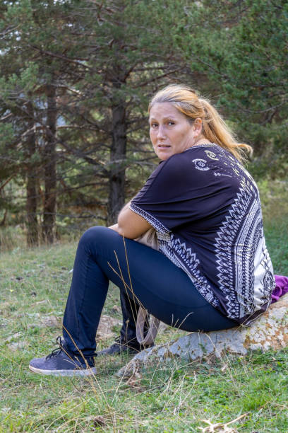 istock Woman doing hiking 1194718073
