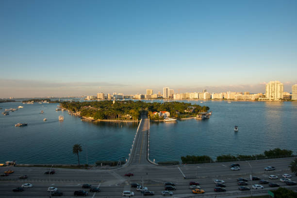 istock Star Island at PortMiami in evening sunlight 1194720881