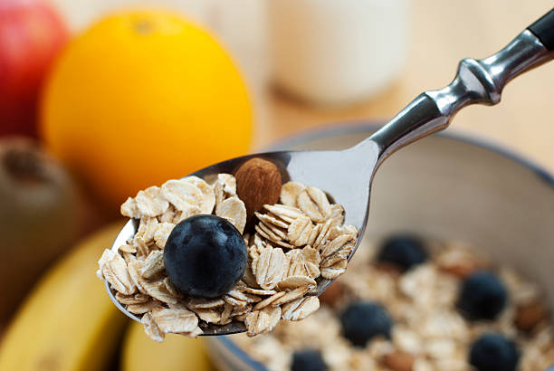 Cereal breakfast stock photo