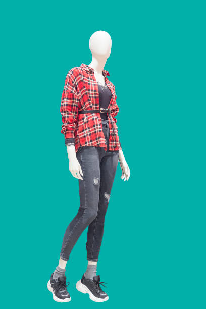 istock Full-length female mannequin. 1194736322