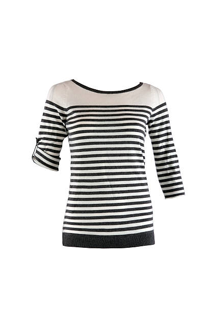 istock Striped female shirt 119473816