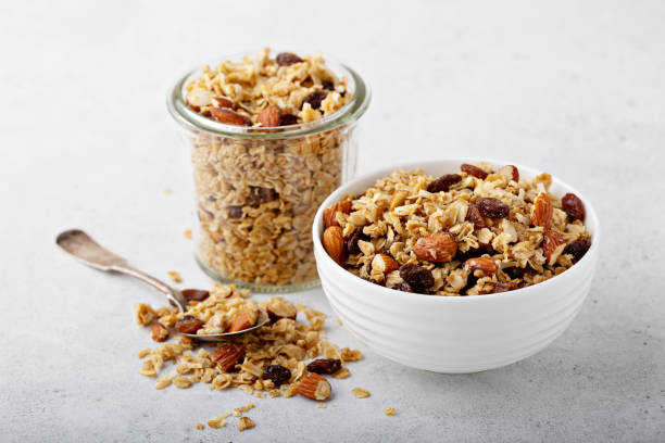 istock Homemade granola with coconut and almonds 1194739851