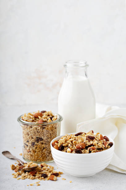istock Homemade granola with coconut and almonds 1194739858