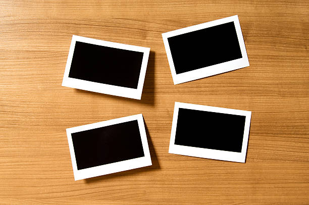 istock Designer concept - blank photo frames for your photos 119474495