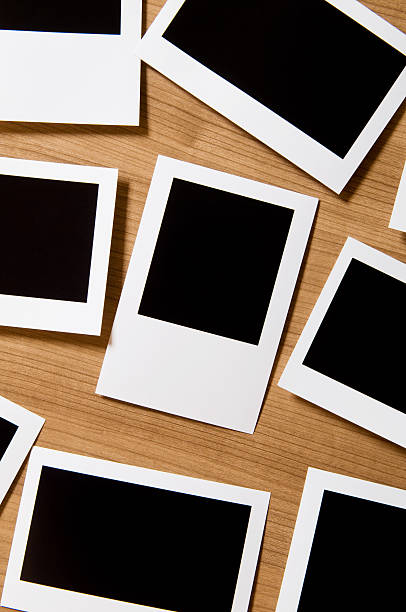 istock Designer concept - blank photo frames for your photos 119474512