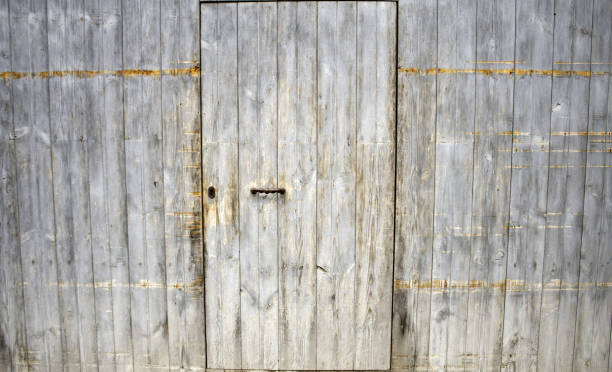 istock Wooden boards wall 1194749506