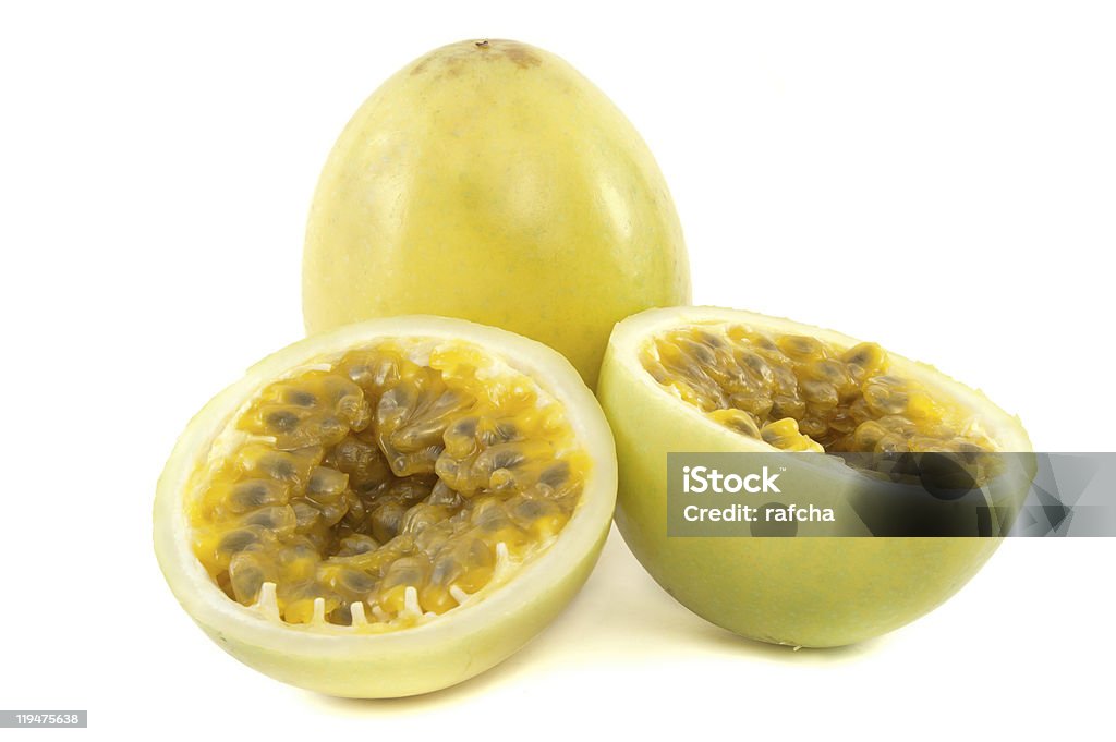 Passion Fruit  Close-up Stock Photo