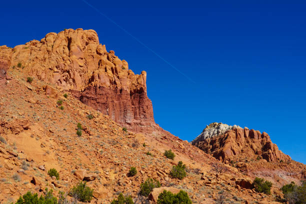 istock The Changes of Time Show Clearly in These Sandstone Mountains 1194756705