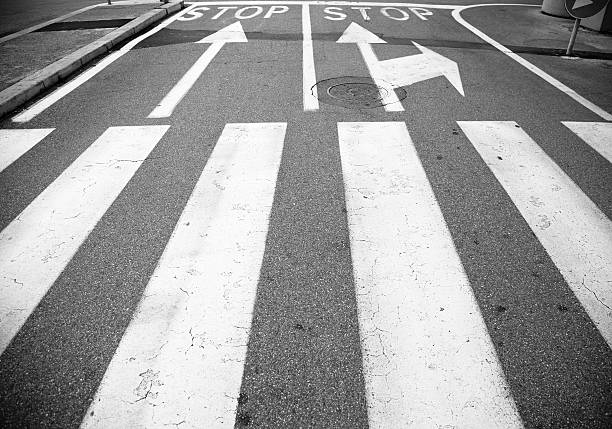 istock Decision. Near stop signs 119475895