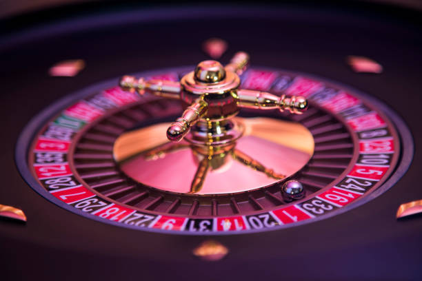 istock Classic casino roulette wheel 1194760812