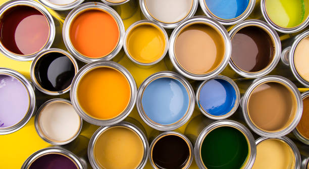 istock Tin metal cans, Painting background 1194761562