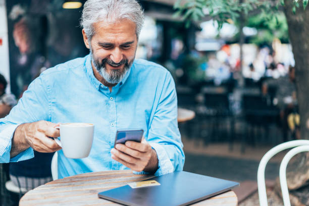 istock Modern senior man outdoor 1194761816