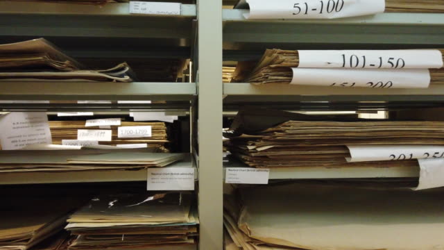 archive filing room