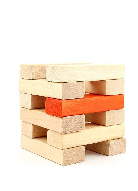 istock Toy wooden blocks 119476991