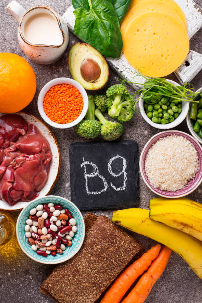 istock Natural sources of vitamin B9 1194771382