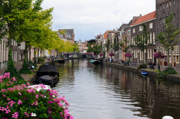 istock canal in Leiden, Netherlands 1194777691