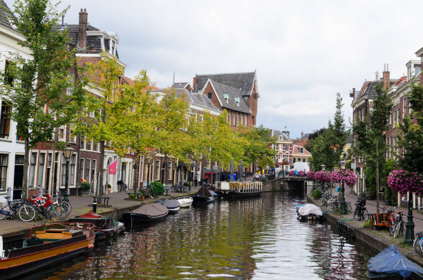 istock canal in Leiden, Netherlands 1194777706