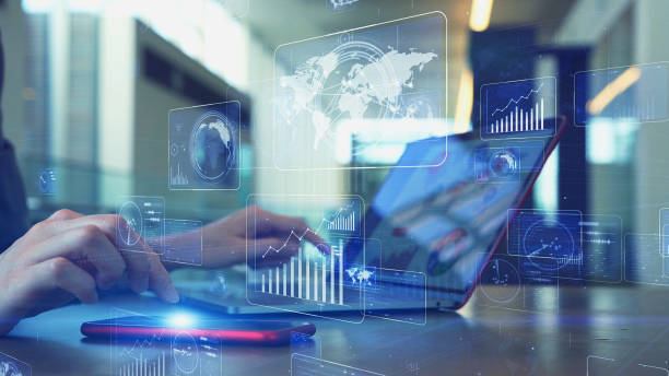 istock Global communication network concept. Worldwide business. 1194783222