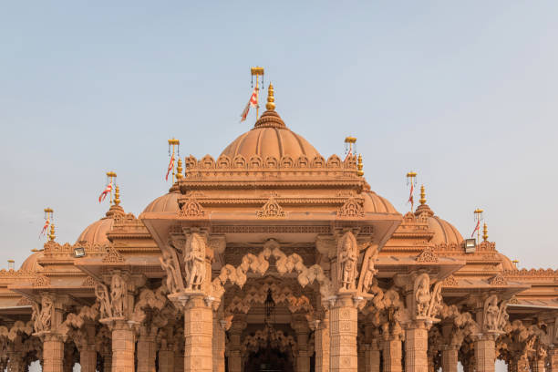 istock BAPS Shree Swaminarayan temple in Diamond Harbour Rd, Kolkata, West Bengal, India 1194786047