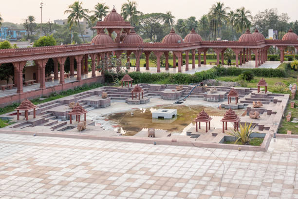 istock BAPS Shree Swaminarayan temple complex in Diamond Harbour Rd, Kolkata, West Bengal, India 1194786067