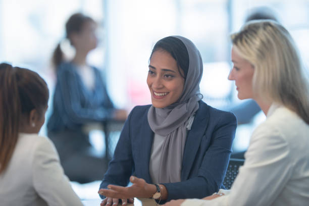 istock Multi-Ethnic Business Professionals on Break stock photo 1194786882