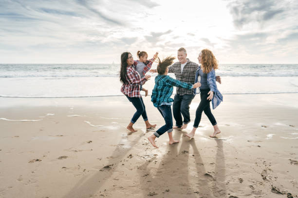 istock Family Beach Vacation 1194788027