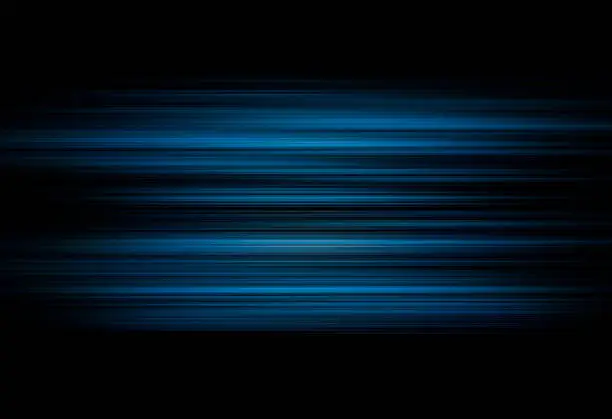 Photo of abstract blue and black are light pattern with the gradient is the with floor wall metal texture soft tech diagonal background black dark clean modern.