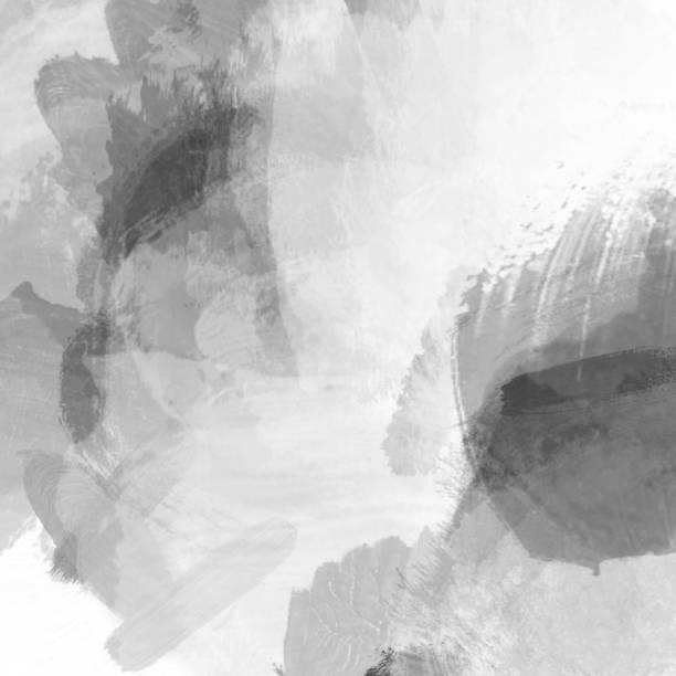 istock Watercolor paint on black and white abstract background. Vector illustration. 1194790579