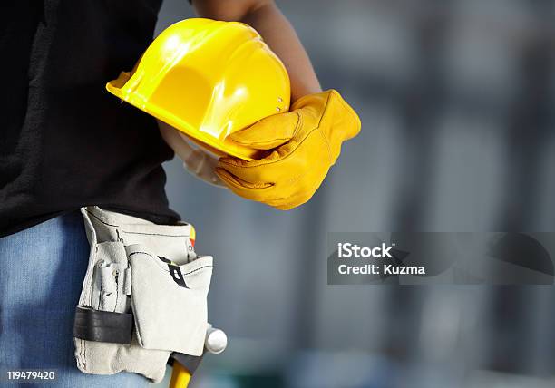 Under Construction Stock Photo - Download Image Now - Occupation, Safety, Working