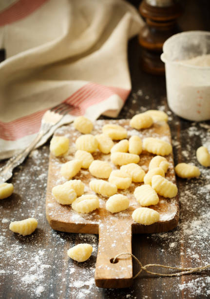 istock Uncooked homemade potato gnocchi 1194796888