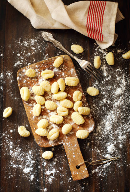 istock Uncooked homemade potato gnocchi 1194796902