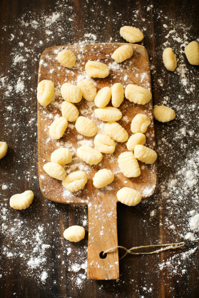 istock Uncooked homemade potato gnocchi 1194796953